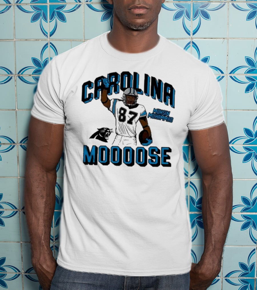 Carolina Panthers Muhsin Muhammad 87 Moooose T-Shirt