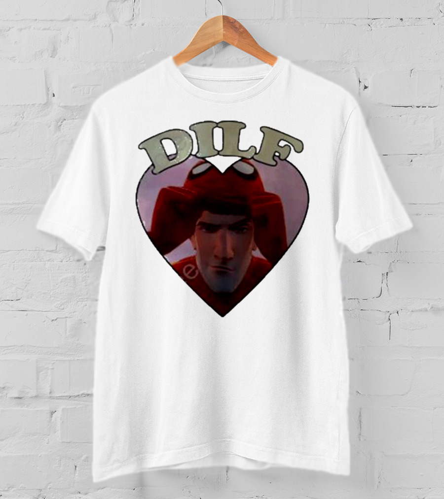 DILF Peter Mustardyardpress Merch Spider Cap Heart T-Shirt