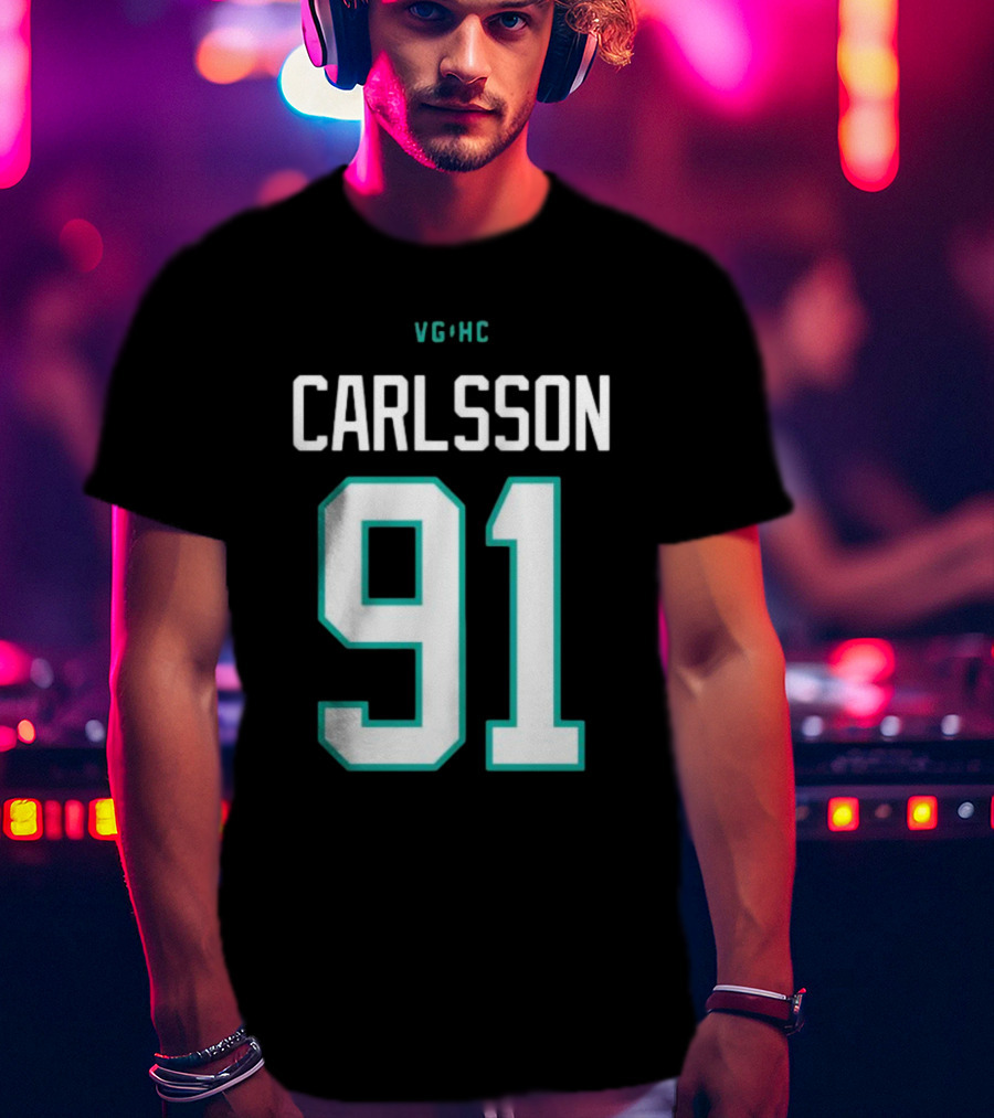 VG HC Carlsson 91 Anaheim Ducks Ww 3rd T-Shirt