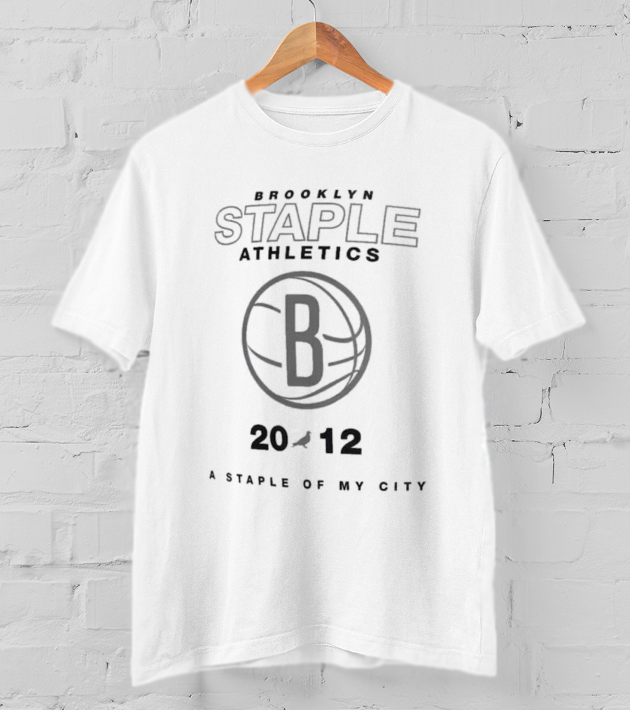 Brooklyn Staple Athletics B 2012 A Staple Of My City T-Shirt