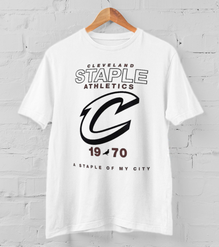 Cleveland Staple Athletics 1970 A Staple Of My City T-Shirt