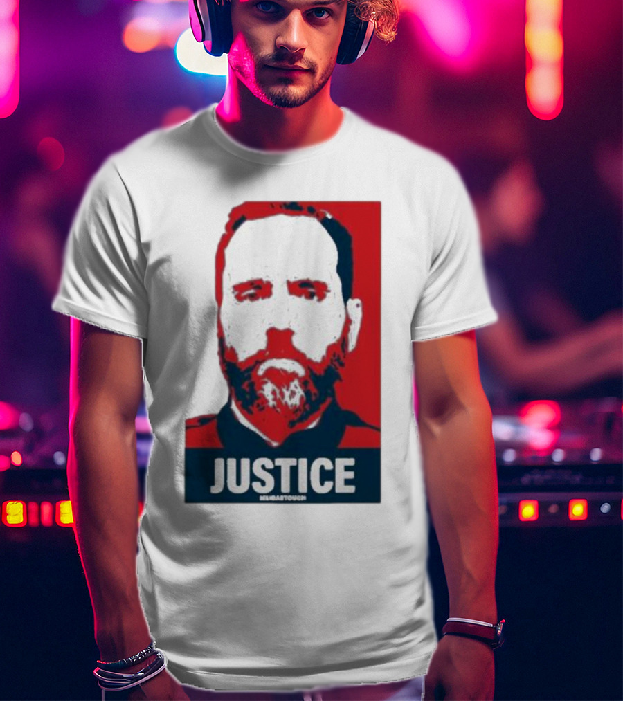 Meidastouch Store Jack Smith Justice Iconic Red And Blue T-Shirt
