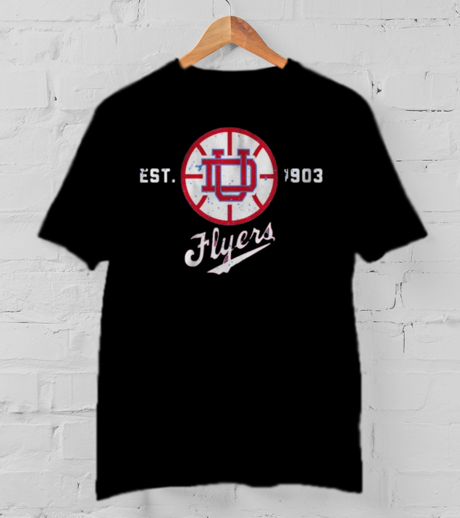 Dayton Flyers Basketball Vintage Est 1903 T-Shirt