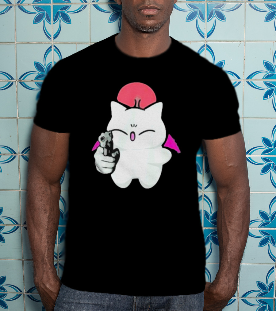 Zepla Blizzcon Xepla Gun Moogle Iconic Character T-Shirt