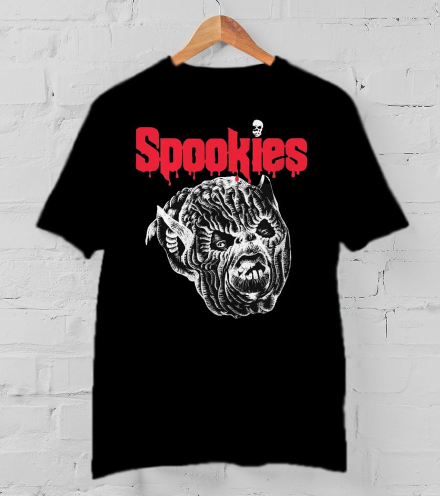 Spookies Terror Vision Creepy Monster Face Horror T-Shirt