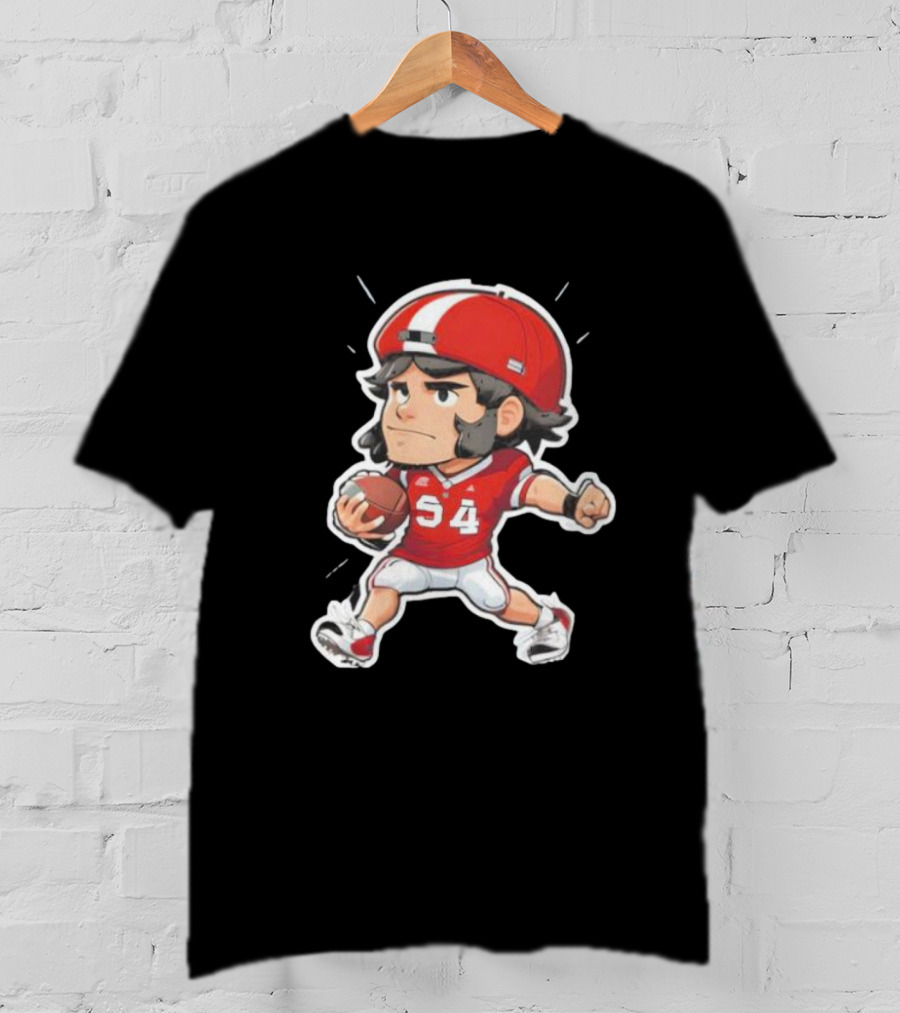 Lubby’s Funny Cartoon Football Player Stickers Essential S4 T-Shirt