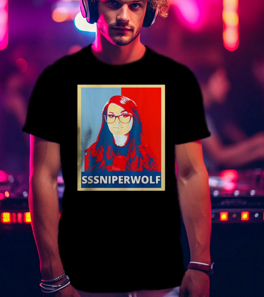 SSSniperWolf Pop Art Campaign T-Shirt