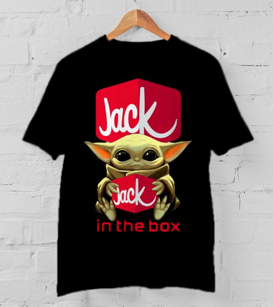 Baby Yoda Embrace Jack In The Box T-Shirt