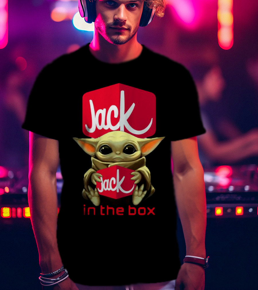 Baby Yoda Embrace Jack In The Box T-Shirt