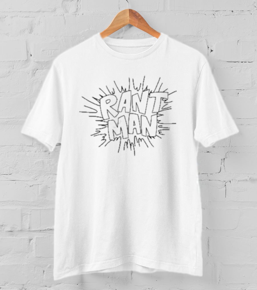 Cameo Rant Man Comic Burst T-Shirt