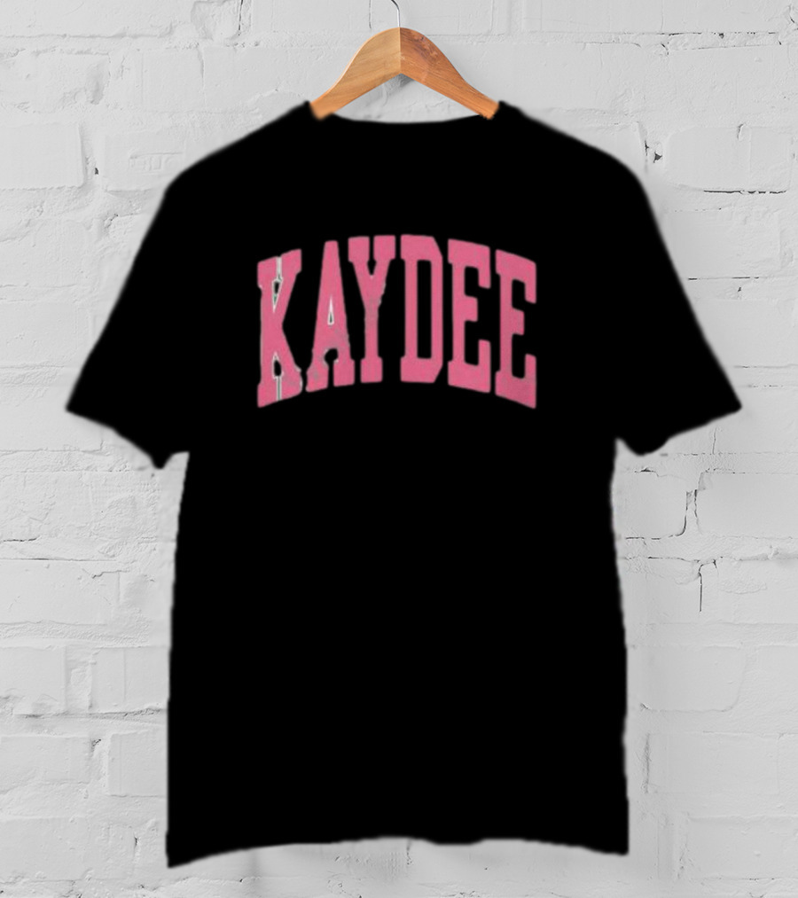 Kappa Delta Kaydee Pink Arched Text T-Shirt