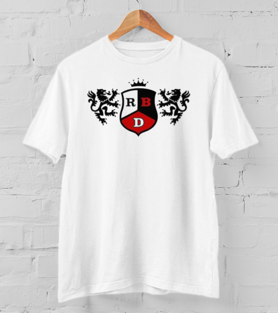 RB D Regal Crest Emblem Lion Shield T-Shirt