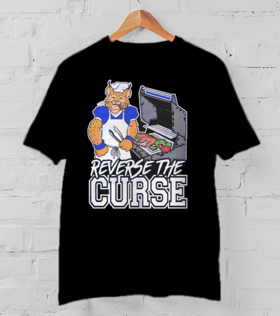 Reverse The Curse Cat Grilling Gator T-Shirt