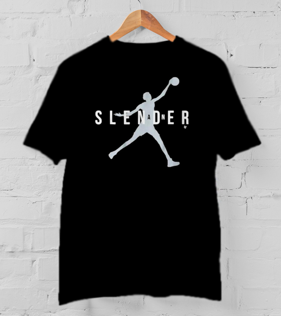 San Antonio Slender S L A N D E R Basketball T-Shirt