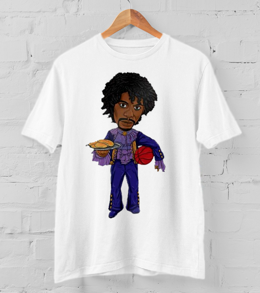 Dave Chappelle Prince Basketball Pancakes T-Shirt