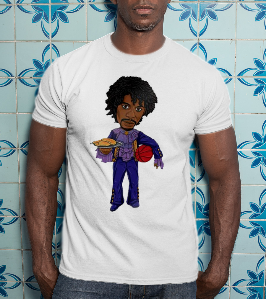 Dave Chappelle Prince Basketball Pancakes T-Shirt