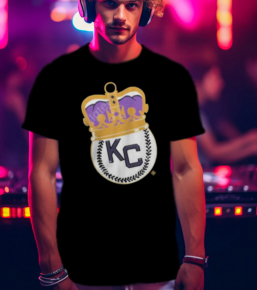 Kansas City Monarchs KC Crown Baseball T-Shirt