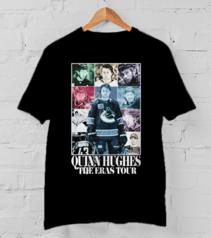Quinn Hughes The Eras Tour T-Shirt