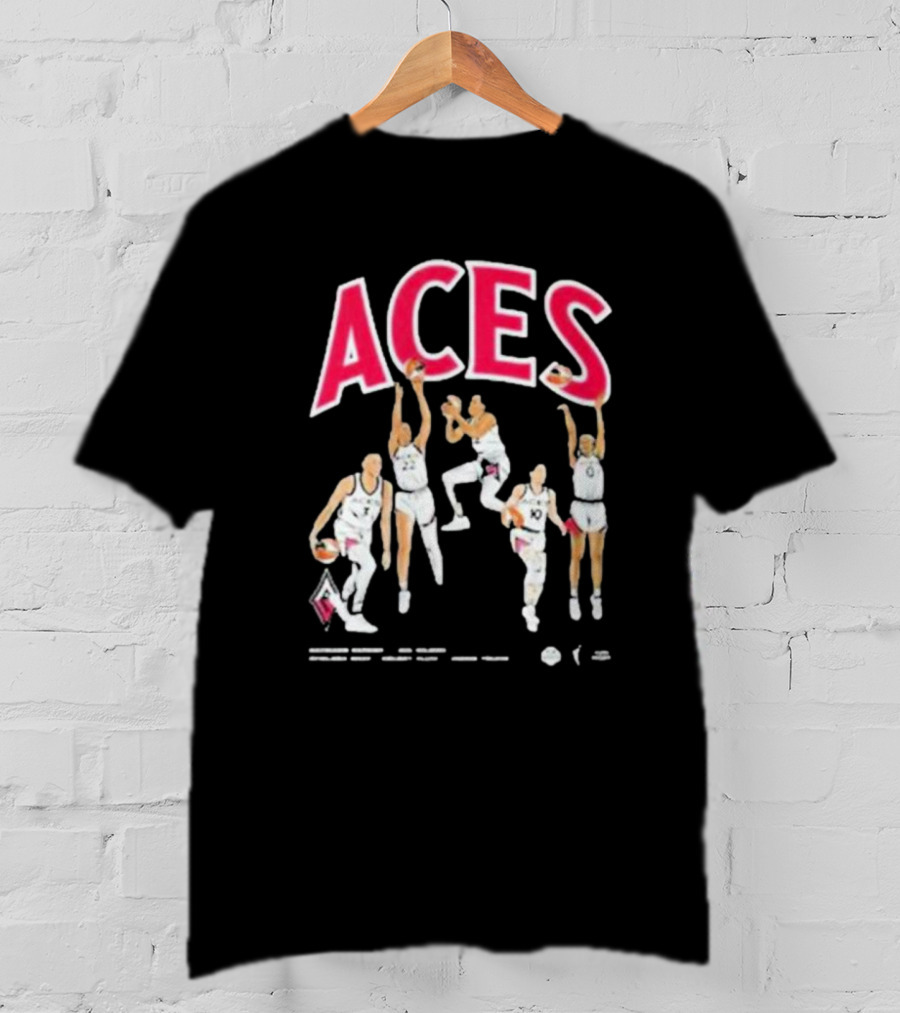 ACEs Basketball Team Players Action T-Shirt