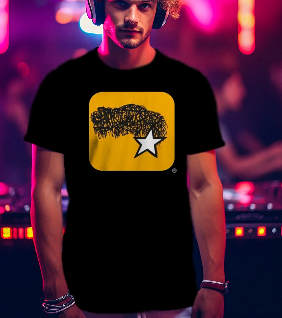 Boggstar Scribble Hair Star T-Shirt