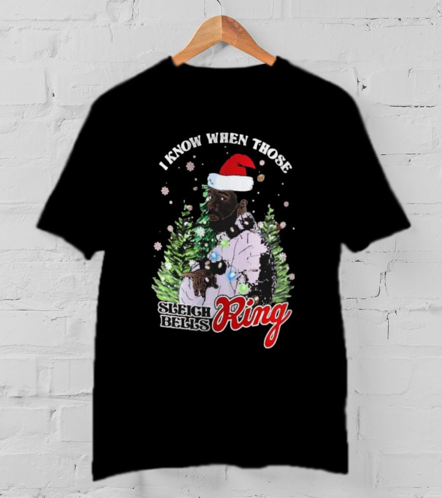 I Know When Those Sleigh Bells Ring Happy Holiday Merry Christmas Drake T-Shirt