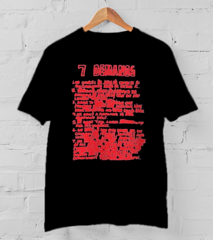 7 Demandos Ericdoa Siempre Pa’lante T-Shirt