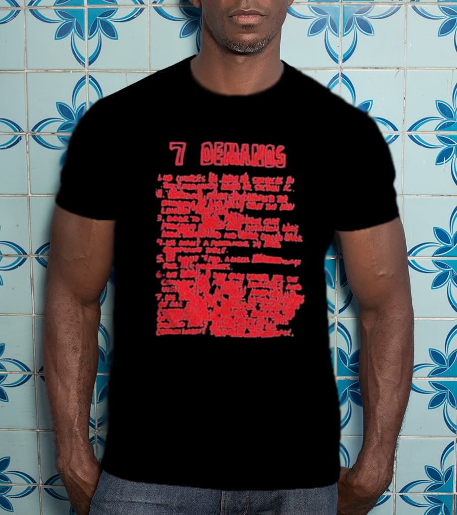 7 Demandos Ericdoa Siempre Pa’lante T-Shirt