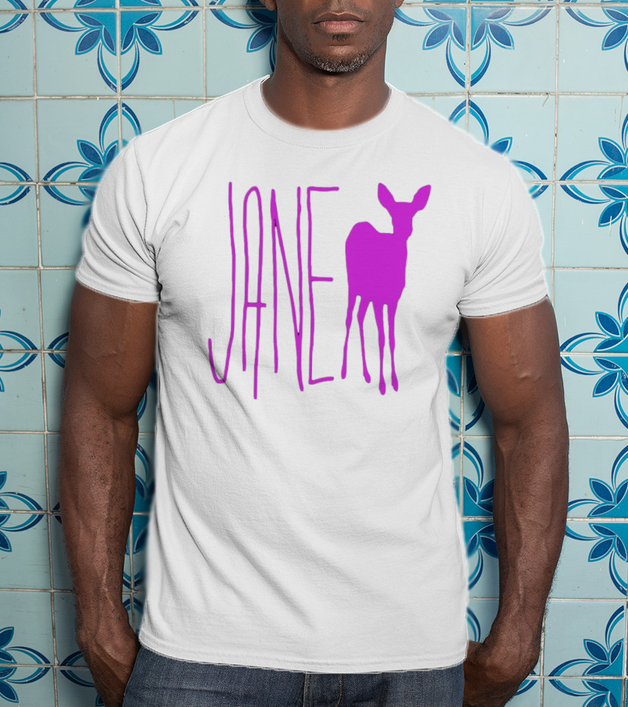 Forbidden Planet Jane Doe Pink Deer T-Shirt