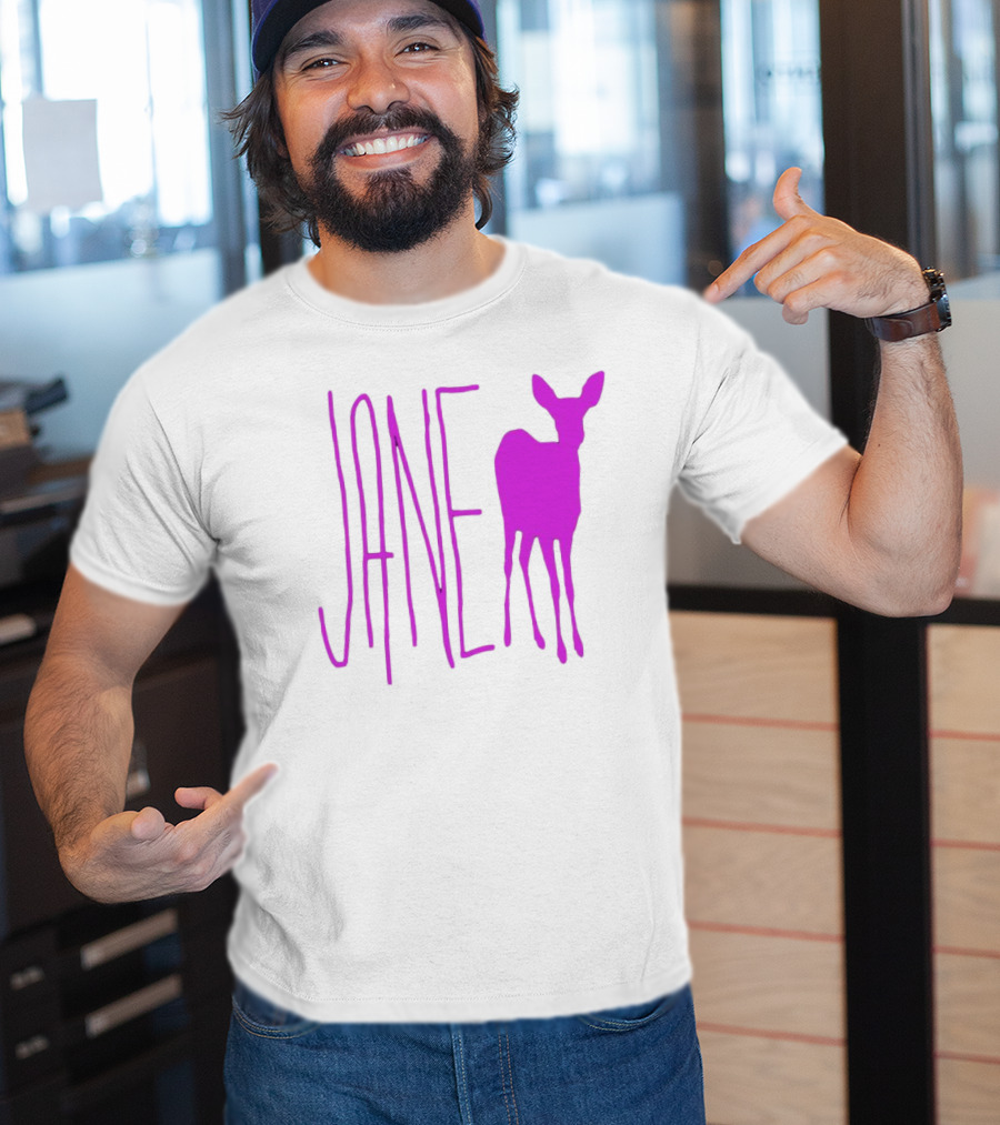 Forbidden Planet Jane Doe Pink Deer T-Shirt