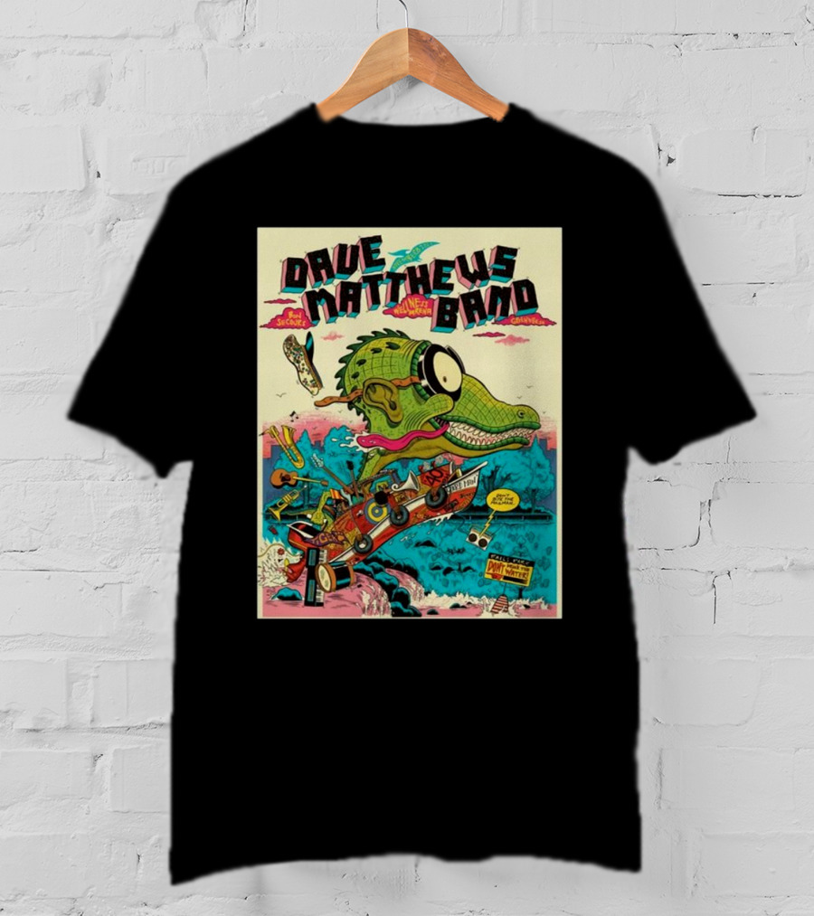 Dave Matthews Band Nov 8 Neenah Wisconsin Tour T-Shirt