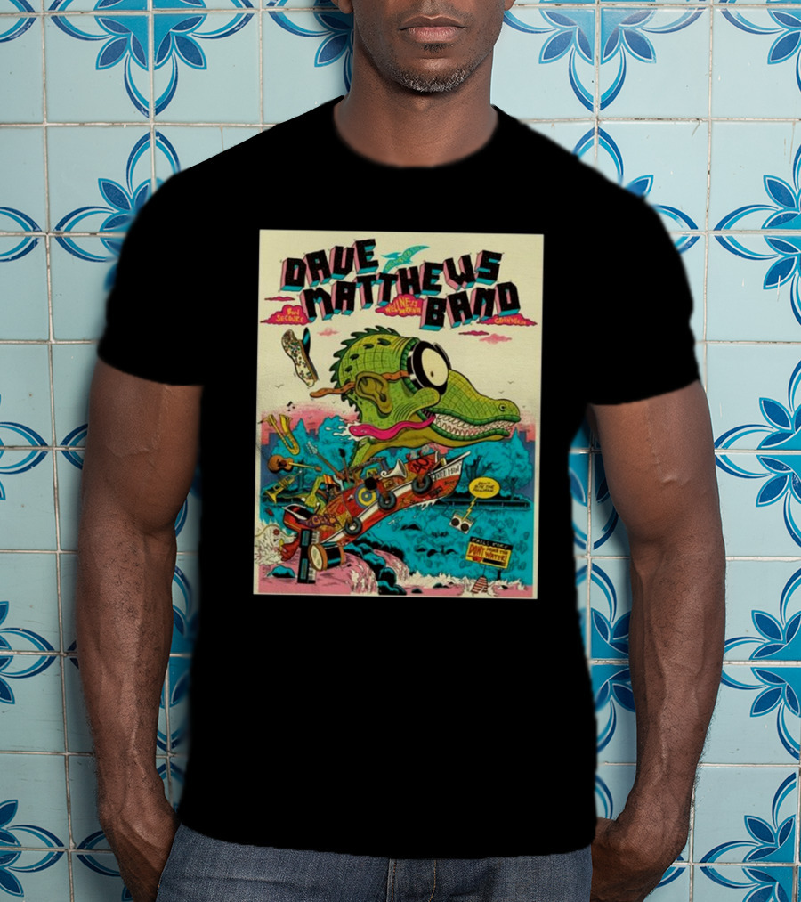 Dave Matthews Band Nov 8 Neenah Wisconsin Tour T-Shirt
