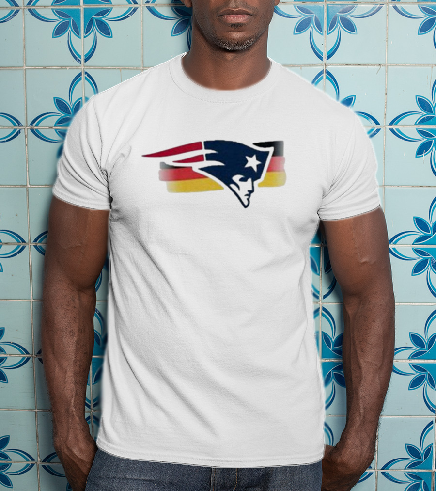Hunter Henry Patriots Germany NFL Logo Edition T-Shirt