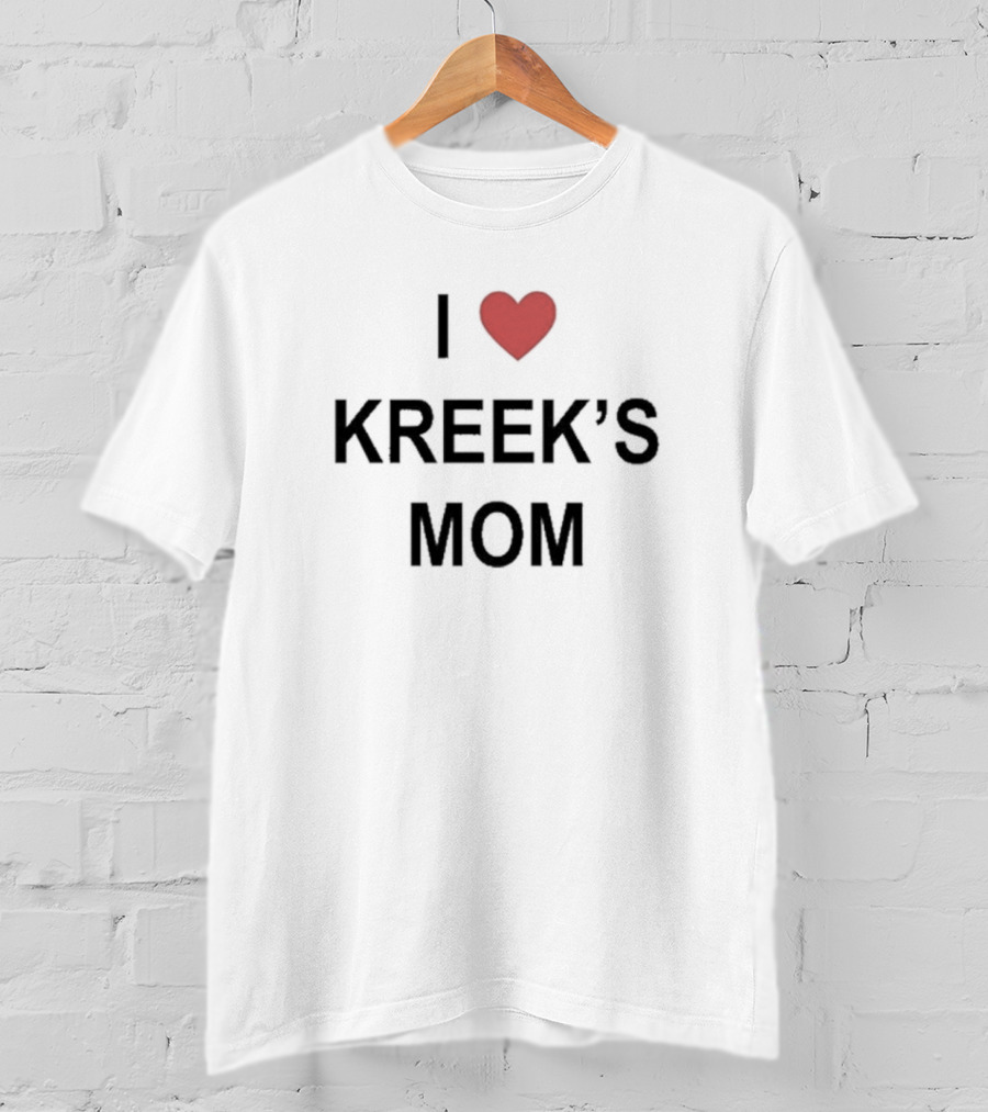 Timmehirl I Love Kreek’s Mom Red Heart T-Shirt