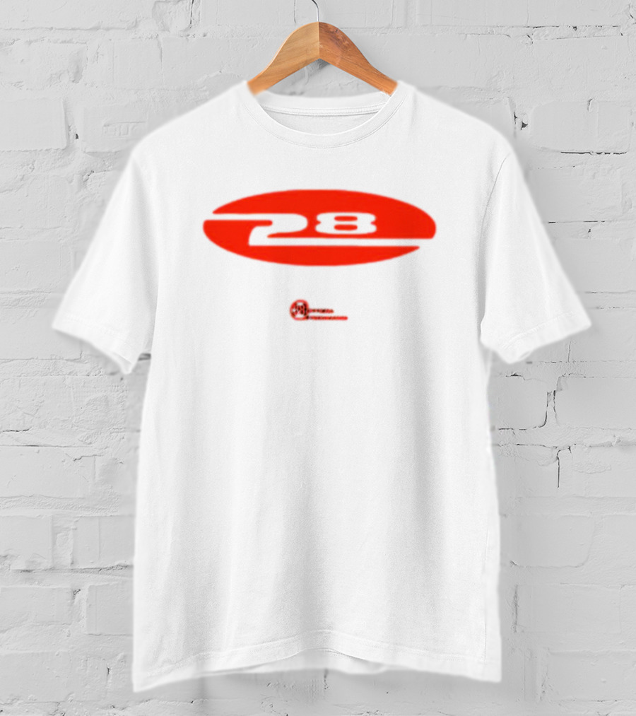 28 Official Programme Logo Red Oval T-Shirt