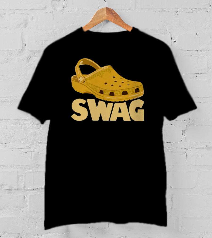 Croc Swag Yellow Clogs T-Shirt