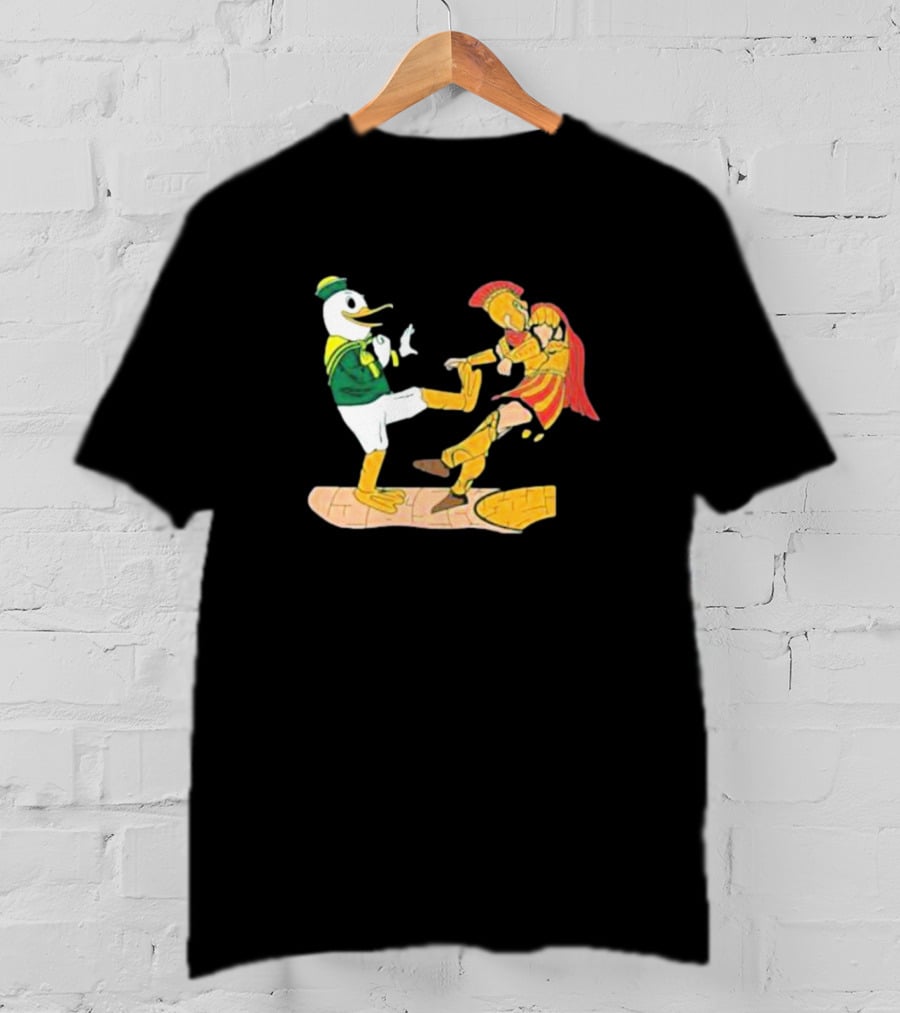 Ports Or Kick Oregon Duck Vs. USC Trojan Kickoff Showdown T-Shirt