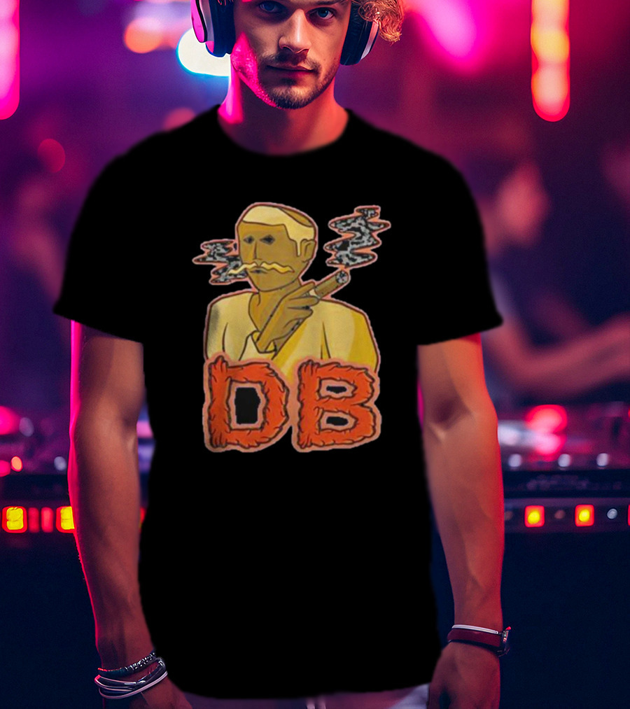 DB Character With Cigarette And Smoke T-Shirt
