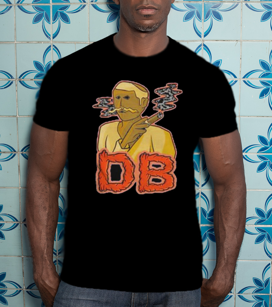 DB Character With Cigarette And Smoke T-Shirt