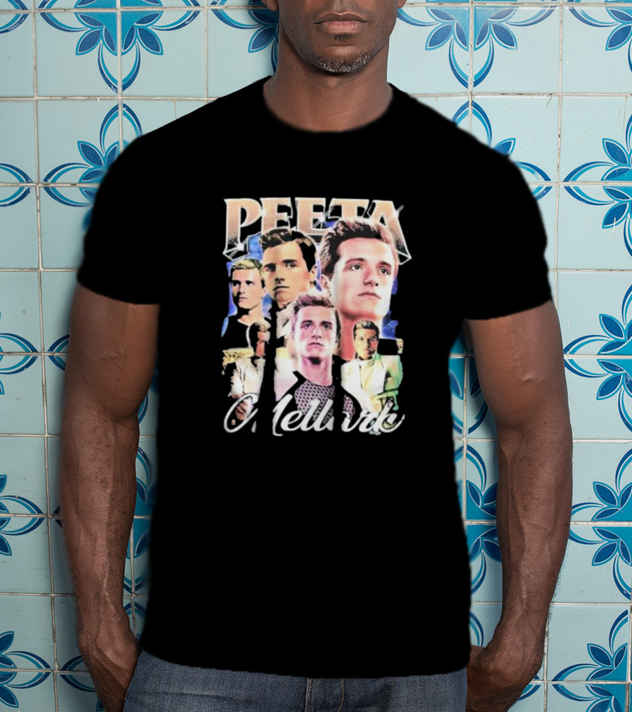Peeta Mellark Multiple Faces Montage T-Shirt