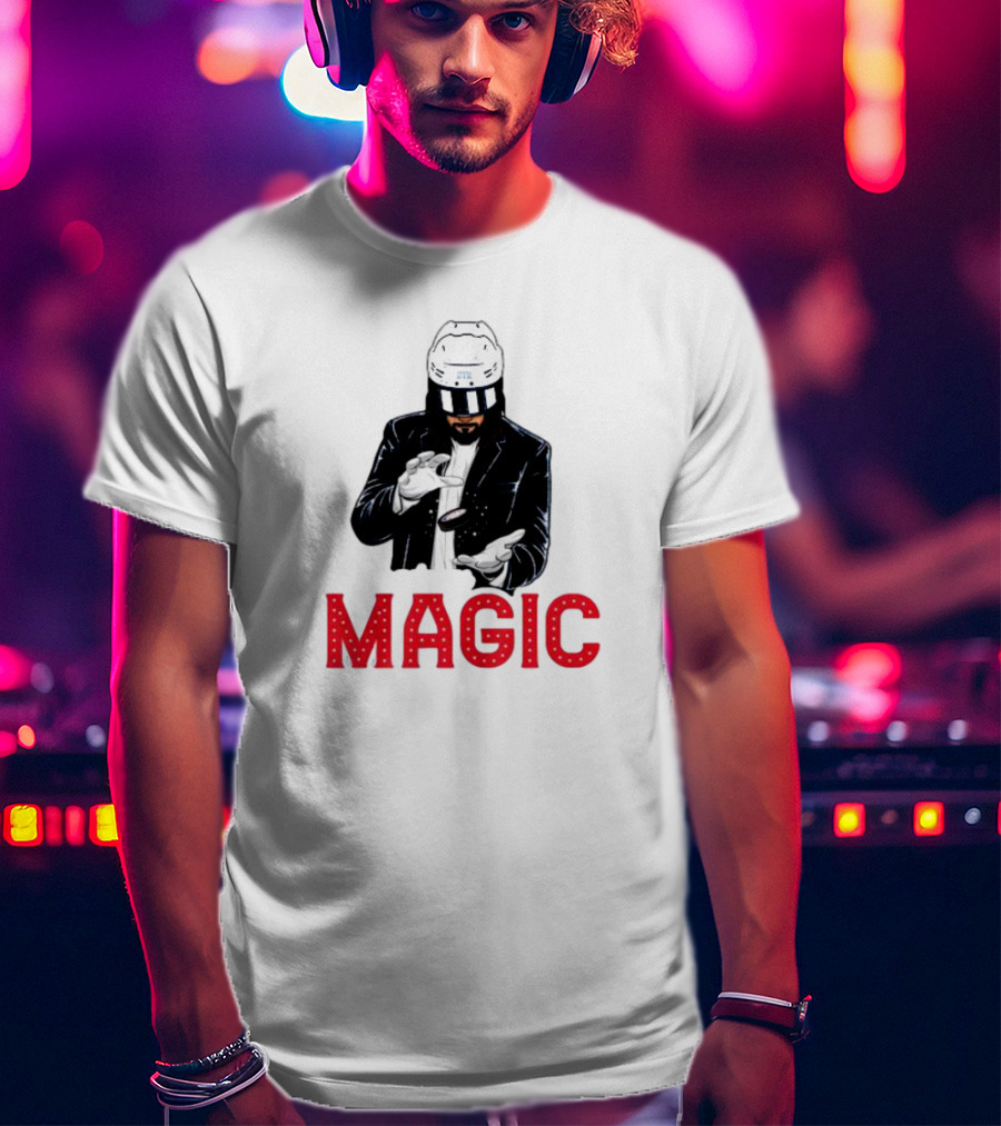 New York Rangers Broadway Magic Hockey Illusion T-Shirt