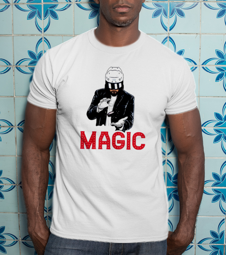 New York Rangers Broadway Magic Hockey Illusion T-Shirt