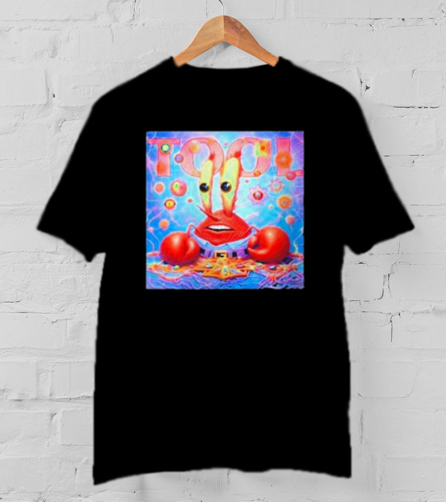 Tool Band Mr. Krabs Psychedelic Fusion T-Shirt