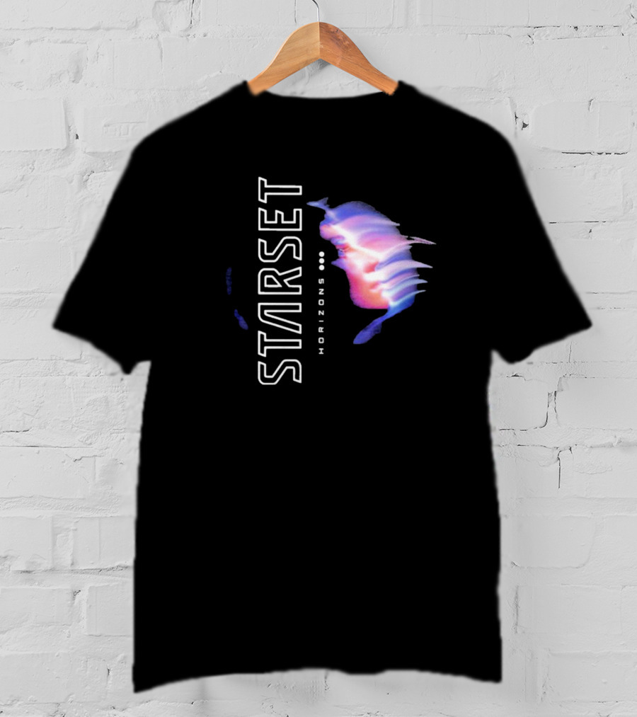 Starset Horizons Sci-Fi Aesthetic With Abstract Face T-Shirt