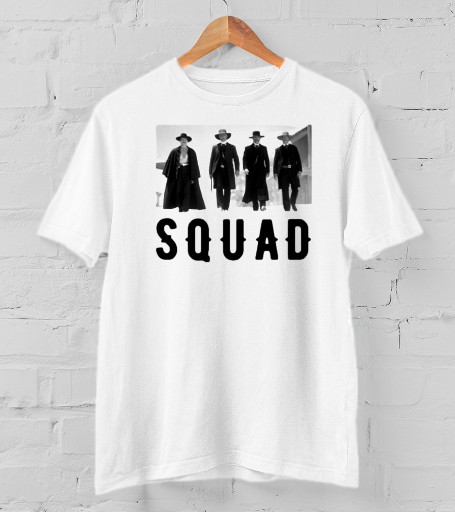 Tombstone Squad Western Cowboy Outlaws T-Shirt