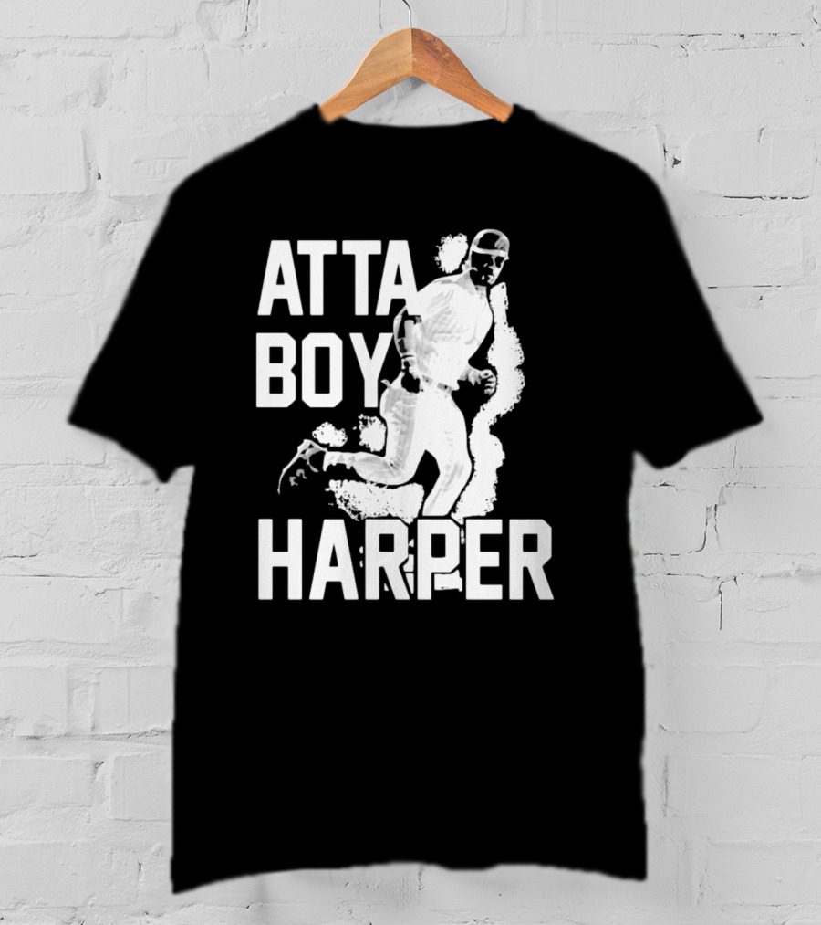 Atta Boy Harper Baseball Player Running T-Shirt