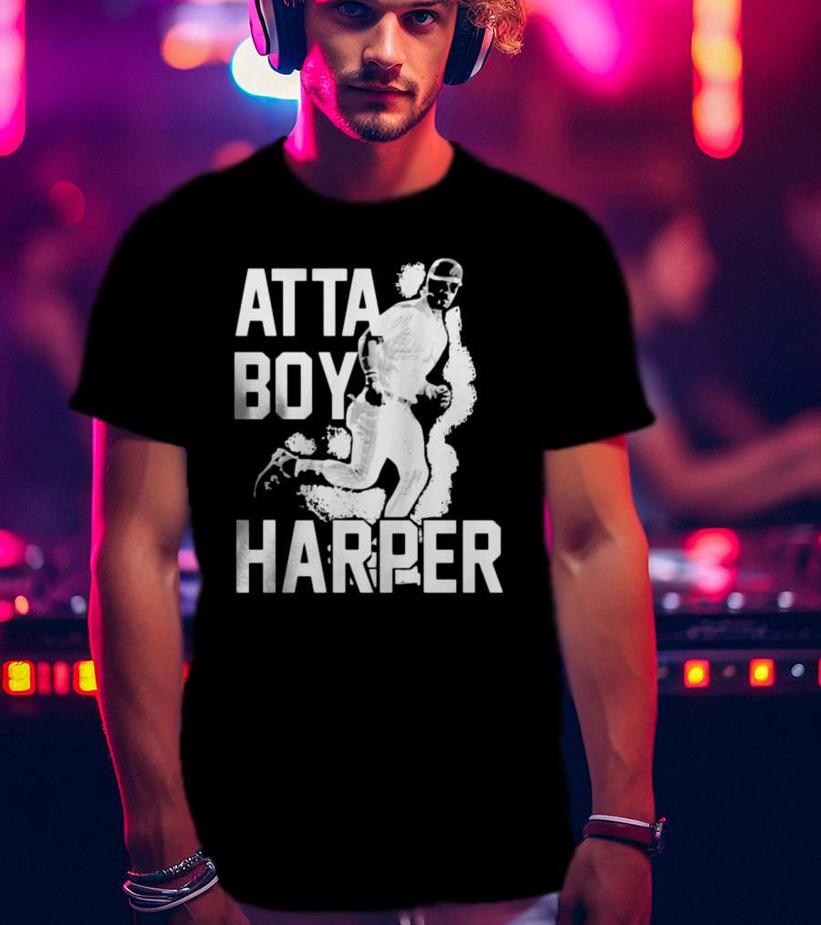 Atta Boy Harper Baseball Player Running T-Shirt