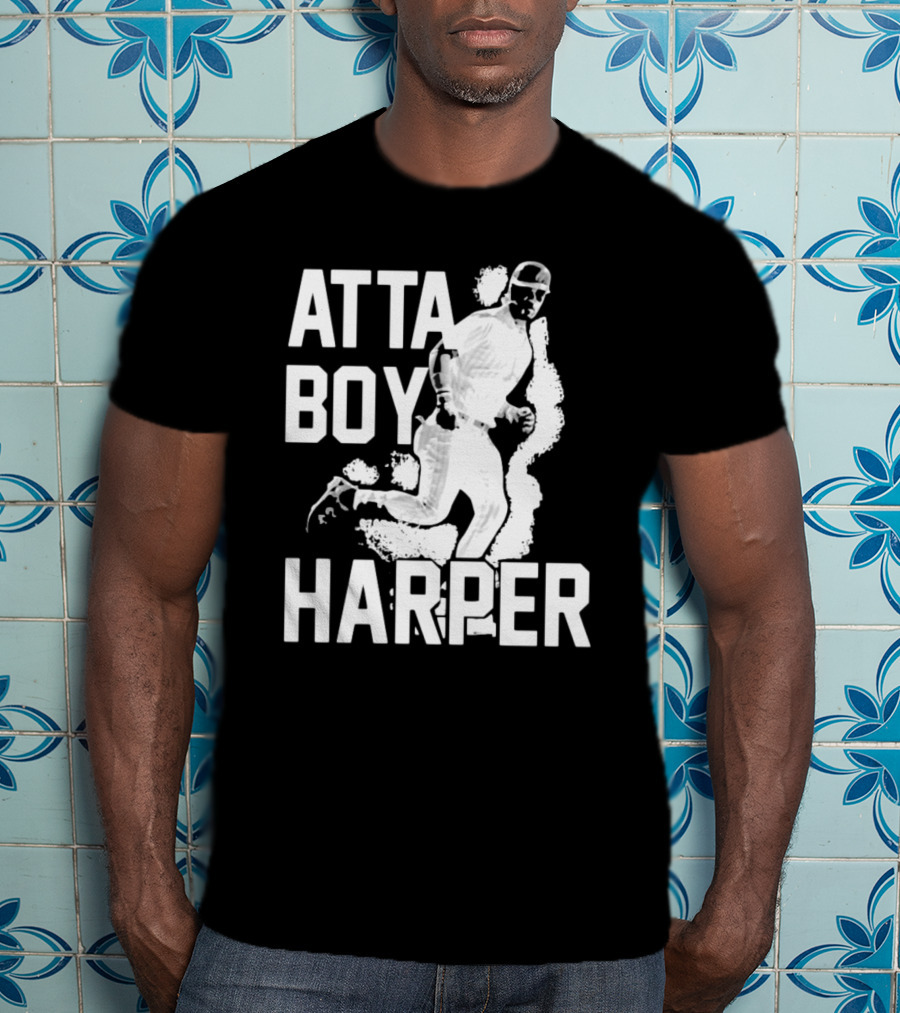 Atta Boy Harper Baseball Player Running T-Shirt