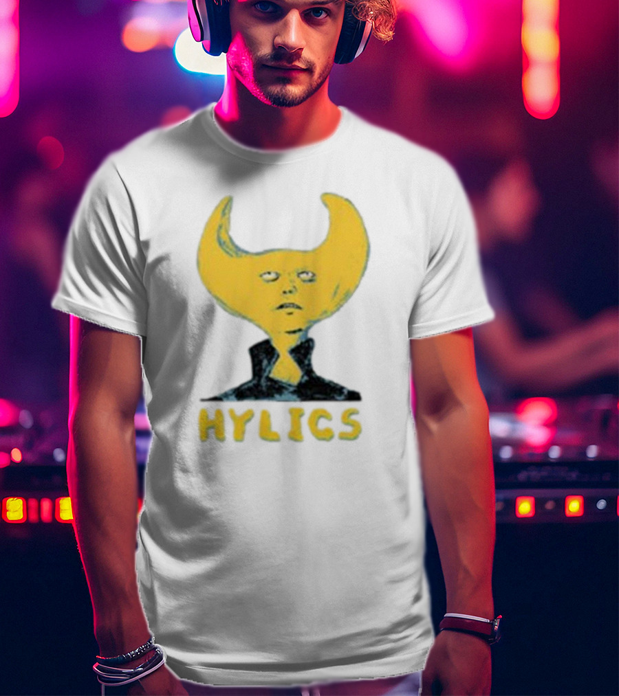 HYLICS Wayne Character Graphic Yellow Head T-Shirt