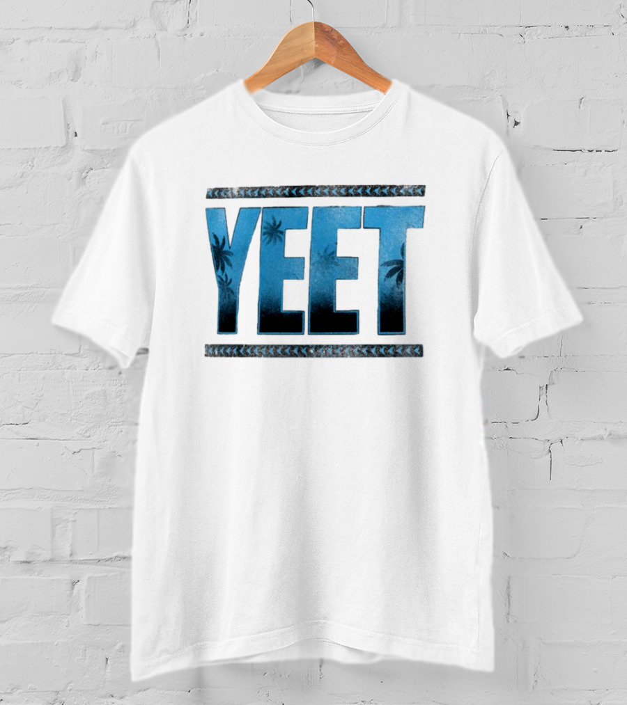 Yeet Jey Uso Tropical Print T-Shirt