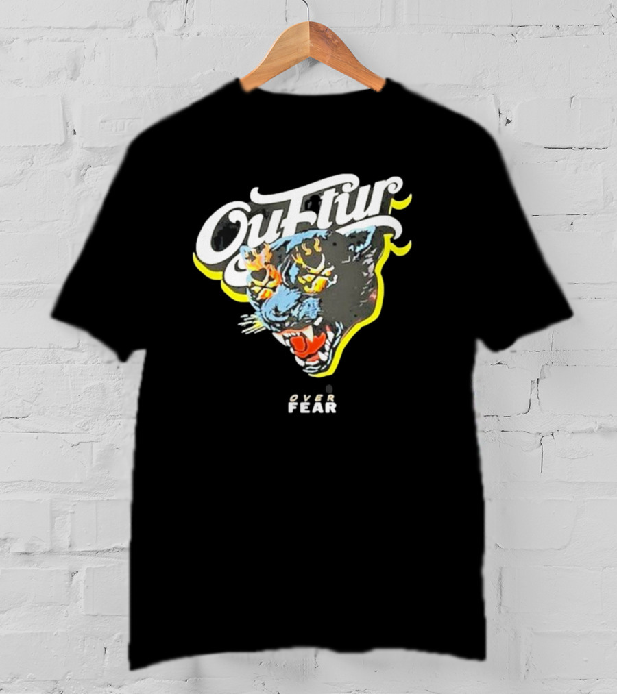 Ouftur Panther Over Fear T-Shirt